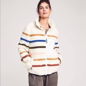 Faherty Dream Fleece Jacket - Polar Rainbow